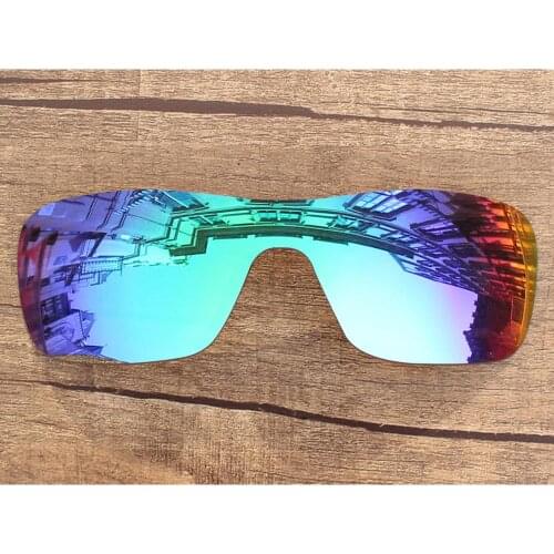 Vonxyz Jade Mirror Polarized Replacement Lenses for-Oakley Turbine Rotor Frame