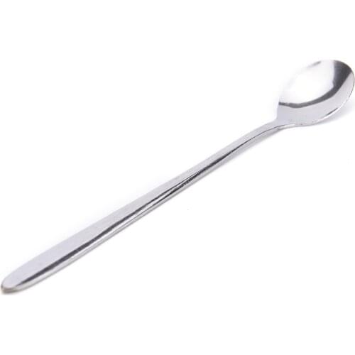 1PCS 16CM Spoon Long Handle Stainless Steel Teaspoon Creative Ice Cream Coffee Soup Tea Cocktail