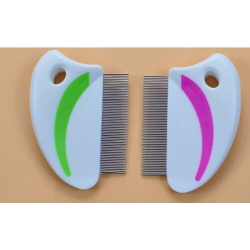 1pc Lice Flea Removal Comb Pet Cleaning Supplies Dog Grooming Cat Fine-toothed Combs Pet Dog Brush Free Shipping