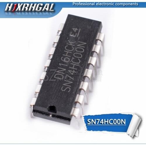10pcs SN74HC00N DIP14 SN74HC00 DIP 74HC00 7400