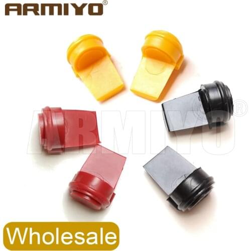 Armiyo 100pcs/pack Wholesale .223 5.56 ar Tactical Wedge Receiver Buffer Rubber Portable Pad m16 3 Colors Hunting Accessories