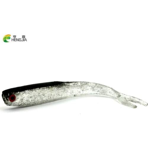 HENGJIA 200PCS /Lot Fish eyes 3d fishing lures Soft Artificial Bait 10cm/4g 2017 New Fishing Bait Soft lures Bionic Bait