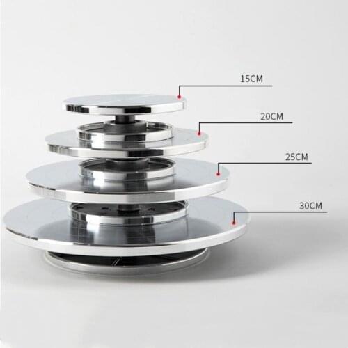 Aluminum alloy Turntable Clay Tool Double-sided available Sculpture Ceramics Accessories Pottery Figurine Clay Molding Tool