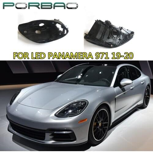 Headlight housing base For LED PANAMERA 971 2020 2019 Car rear base Replacement Headlight back base