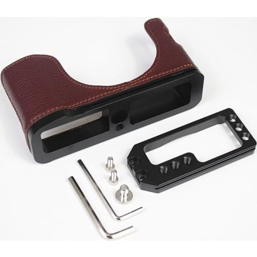 Cowhide Fuji X100V Leather Case Fuji X100v Leather Case X100v Protective Case Camera Bag Camera Leather Case Semi-Case