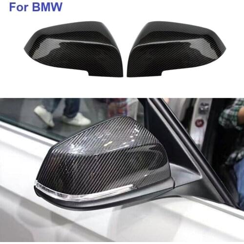Carbon Fiber Mirror Cap Fit For BMW 5 6 7 Series F10 F11 F06 F07 F01 F02 2014-2018 Car Side Rear View Rearview Cover