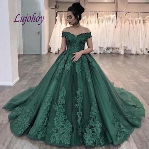 Lujohoy V-neck Wedding Dresses