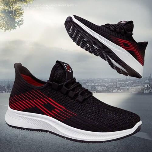 Male Running Shoes Sneakers For Men Breathable Light Man Sport Shoes Comfortable Mesh Lace-up zapatillas Walking Jogging Shoe