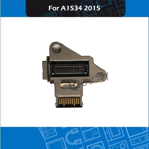 Laptop DC-IN I/O USB-C Charging Power DC Jack Board Connector for Macbook Retina 12" A1534 Early 2015 MF855 MF865