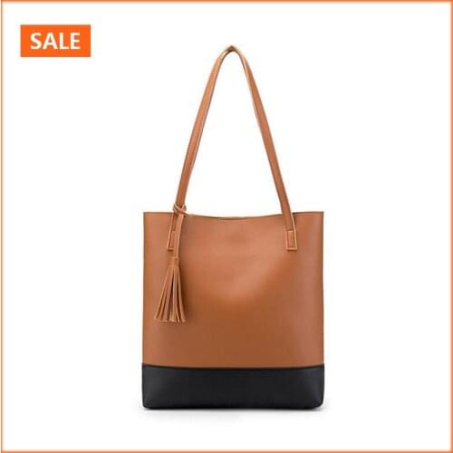 New Brand Womens Party Handbag European American Pop Bucket-Shaped Shoulder Bag Multi-color Tassel luxurious Messenger Bag