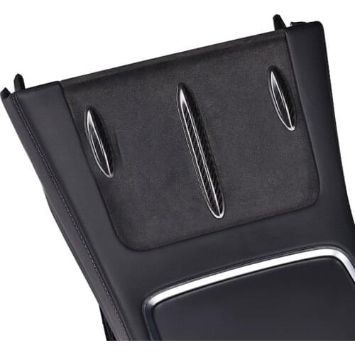 Real Carbon Fibre Panel Creative Stickers Patch Interior Parts For Tesla Model 3 2021 / Model Y Car Accessories