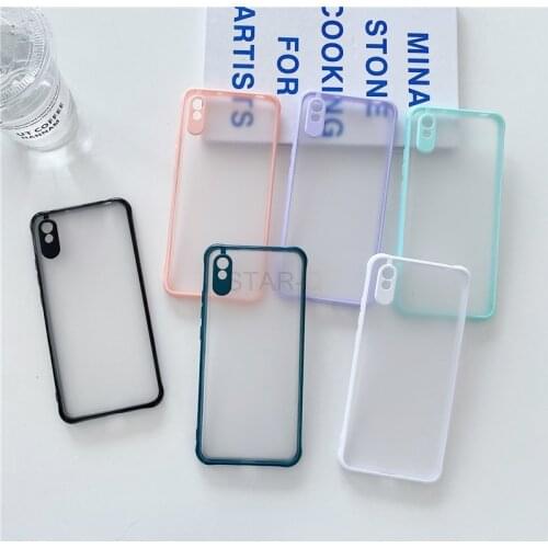 Airbag Shockproof Matte Case For Xiaomi Redmi 9A T 9AT Global Translucent Frosted Silicone Plastic Hard Bumper Cover On Redmi9A