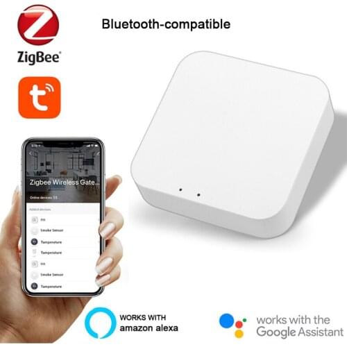Tuya Zigbee Gateway Multi-mode Hub Bluetooth-compatible Smart Home Bridge Smart Life APP Remote Control For Alexa Google home