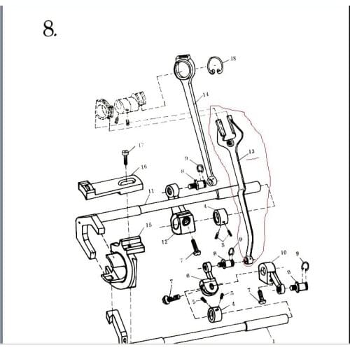 Sewing Machine GC 2603 37T2-202-A Sewing Machine Parts