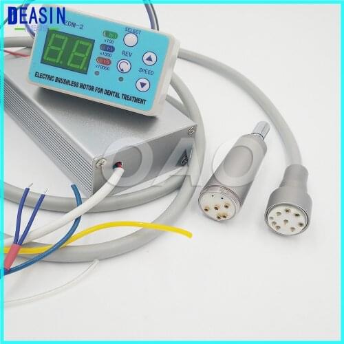Deasin Dental unit built-in Brushless Electric Micro motor Cord FIT NSK NLX NANO inner water spray with fiber optic