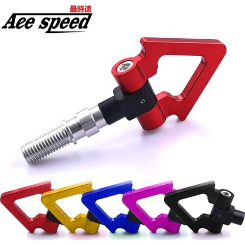 Billet Aluminum Tow Hook Kit Front Rear Japanese Car Auto Trailer For Honda Toyota