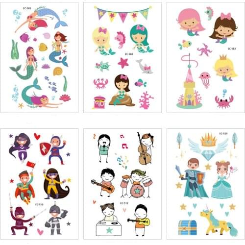 12x7cm Temporary Small Fashion Tattoo Sexy Black White Color Diamond Waterproof Temporary Tattoo Stickers