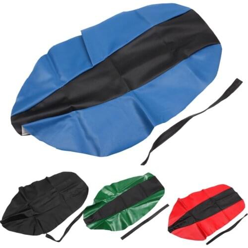Motorcycle Refit Accessories Dirt Bike Seat Cushion Pad PU Leather Motorbike Waterproof Seat Cover For Yamaha TTR250 XT225/250