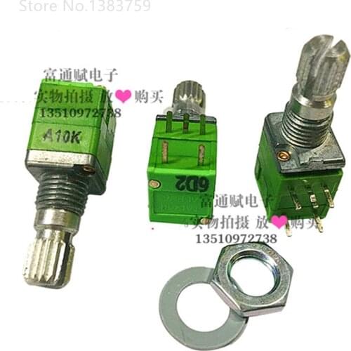 ALP/HA Alpha potentiometer precision R097 mono A10K with switch 15MM flower axis switch