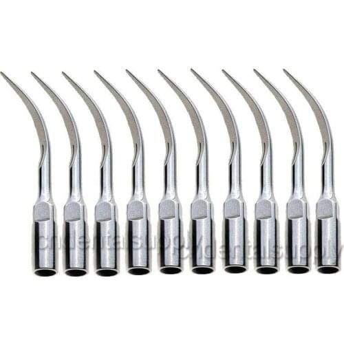 Free shipping 10 Dental Scaler Scaling Tips GD5 Fit DTE SATELEC Ultrasonic Scaler Handpiece