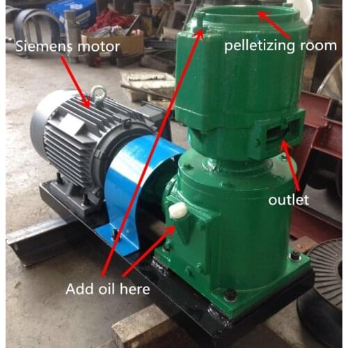 Household small feed pellet machine