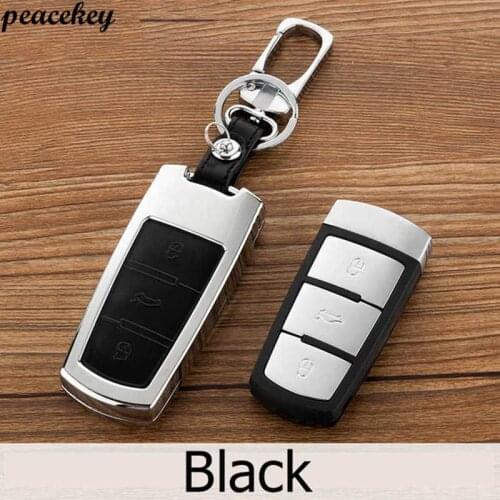 Peacekey Car Styling Key Case Cover For Volkswagen CC Passat B6 B7 Maogotan R36 B7L Key Cover Car Accessories For vw key holder