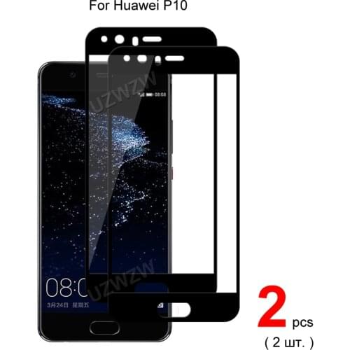 2pcs For Huawei P10 Glass Full Cover Tempered Glass Screen Protector Protective Glass For Huawei P10