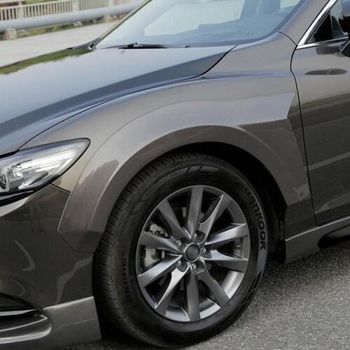 For Wide Body Wheel Brows NEW Mazda 6 Surrounded Body Kit 2019 2020 Mazda6 Refit Decoration Black Accessories CAR Lip Spoiler M6
