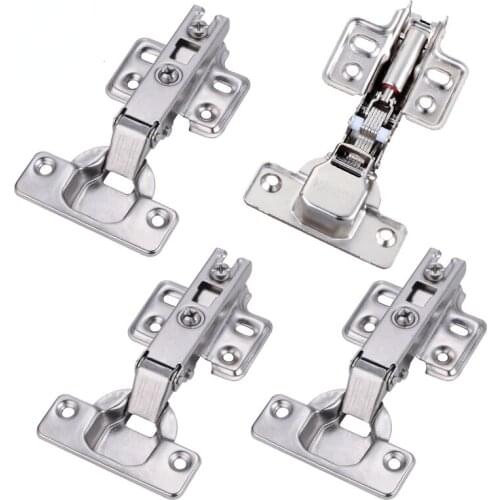 4Ps 2Ps Myhomera C Serie Hinge Stainless Steel Hydraulic Cabinet Door Hinges Damper Buffer Soft Close Kitchen Cupboard Furniture