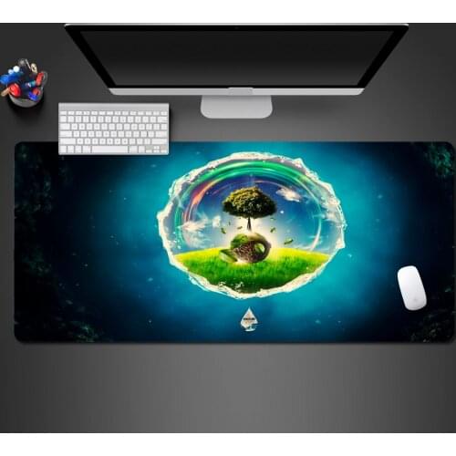 Meaningful Life On Earth Water Mouse Pad High Quality Gamer Rubber Big Play Pad Family Computer Keyboard Mouse Pad Special Gift