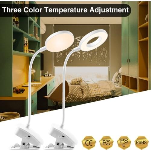 Lamp Table Lamps Usb Charging Clip Type Led Eye Tutelary Small Table Lamp Led Table Lamp Clip 3 Modes Clip Lamp Desk Lamps