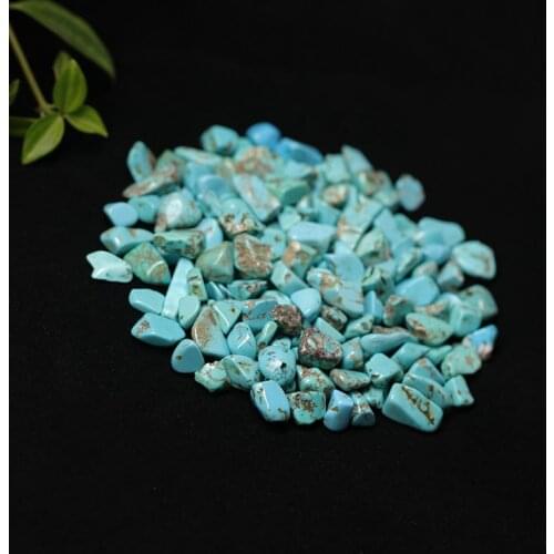 Natural Quartz Specimen Rock Debris Gravel Rough Raw Energy Decorative Turquoise Quartz Crystal Gravel Roll Block Stone Treatmen