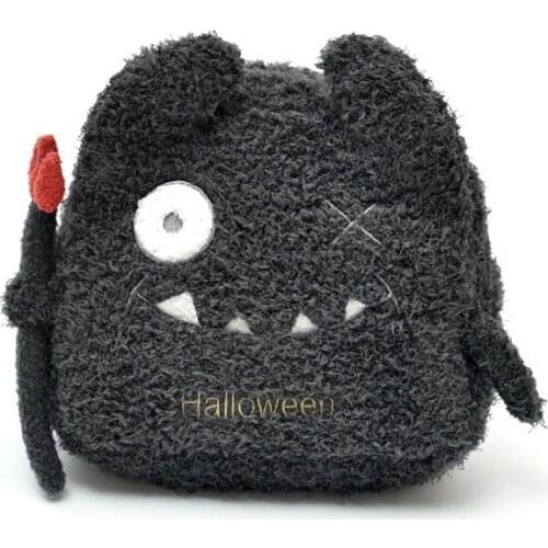 Plush toy stuffed doll cute cartoon demon devil halloween monster backpack bag shoulder schoolbag children package gift