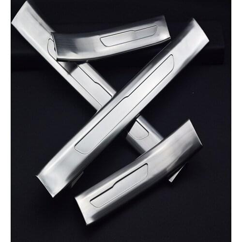 Fit for Mazda cx-4 interior threshold bar welcome pedal for cx-4 rear guard board CX 4 decoration car refitting