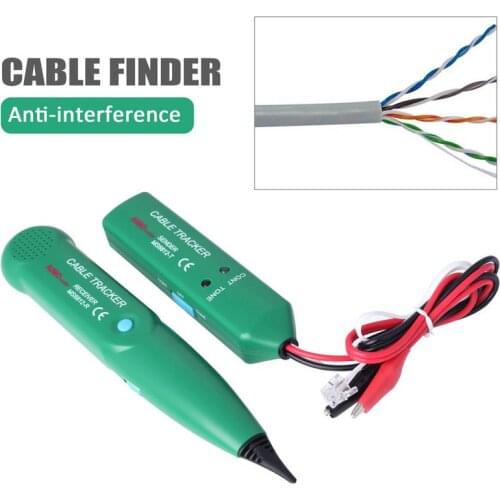 Wire Tracker Wire Tester Analysis Instrument AIM Anti-interference Line Finder Network Cable Telephone Wire Testing Tool