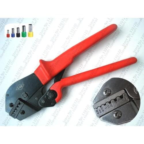 Hand crimping tool for wire ferrules 0.25-6mm2 crimping plier for cable end sleeves AP-256GF