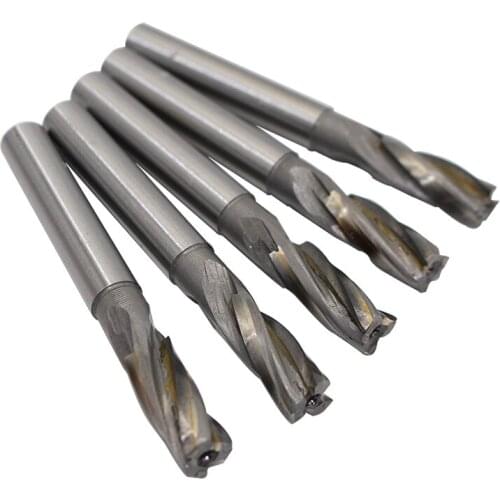 5PCS 10mm 3Flute alloy straight shank spiral end mill carbide milling cutter