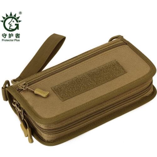 Tactical Wallet Mens Handbag Passport Travel Bag Camouflage Wallet 6-inch Mobile Handbag Wallets Men Mobile Phone Bag