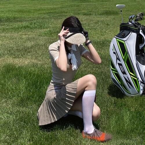 Summer Golf Womens Short Skirt High Waist Sports Fashion All-match Quick-drying Breathable Slim Pants Skirt