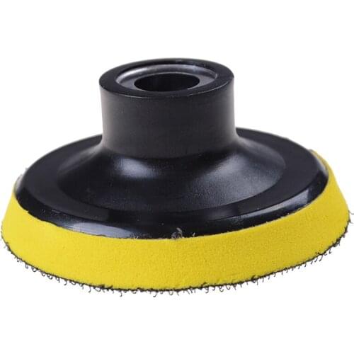 1pc 80mm 3 inch Car M10 Backing Plate Pad Hook & Loop Polishing Buffing Pad Dia High Quality