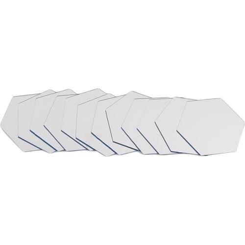 Hot 1 set 3D Hexagon Acrylic Mirror Wall Stickers DIY Art Home Decor Living Room Decorative Tile Stickers Room Accessori