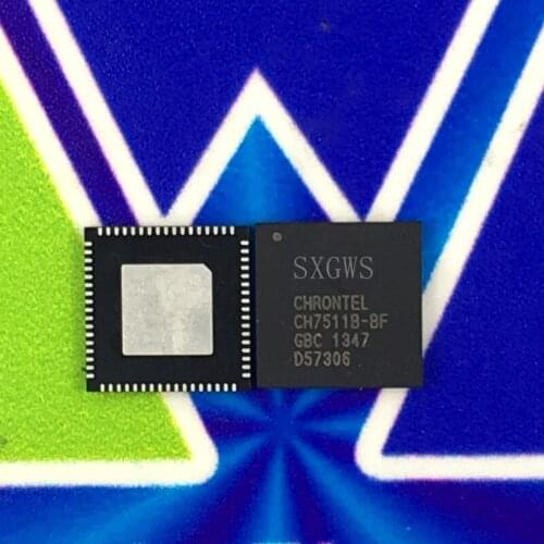 Free shipping 5PCS 100% New CH7511B-BF QFN68 Chipset