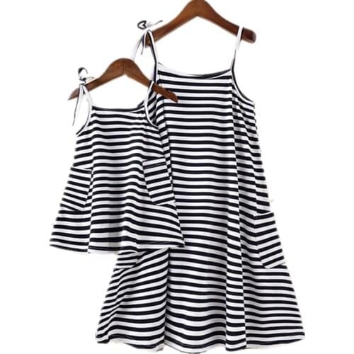 CooLMiFashion Matching Dresses For Mom And Daughter