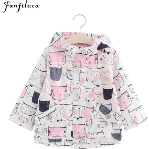 Fanfiluca Girls' Windbreakers