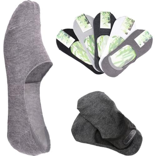 6pcs=3Pair/lot Fashion Men Boat Socks Summer Autumn Non-slip Silicone Invisible Cotton Socks Male Ankle short harajuku socks