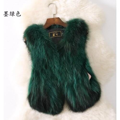 ODFVEBX Natural Fur Coats