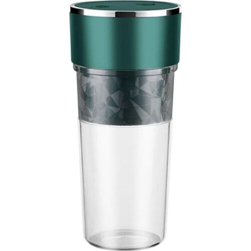 Cup Juicer Portable USB Charging Mini Juicer Small Juicer Four-Leaf Electric Juicer Built-In Battery Simple Operation