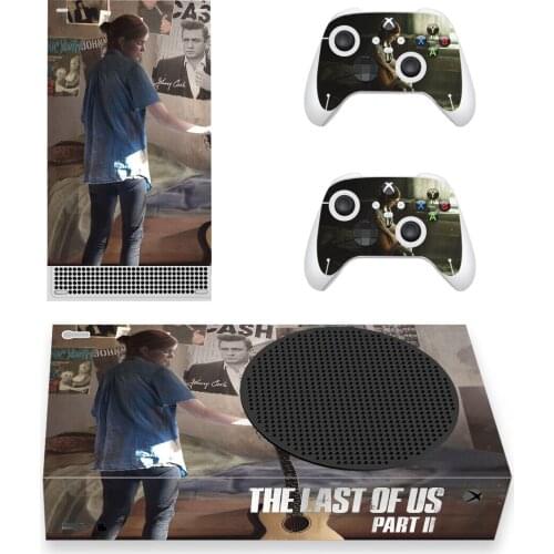 The Last Of Us Style Xbox Series S Skin Sticker for Console & 2 Controllers Decal Vinyl Protective Skins Style 1