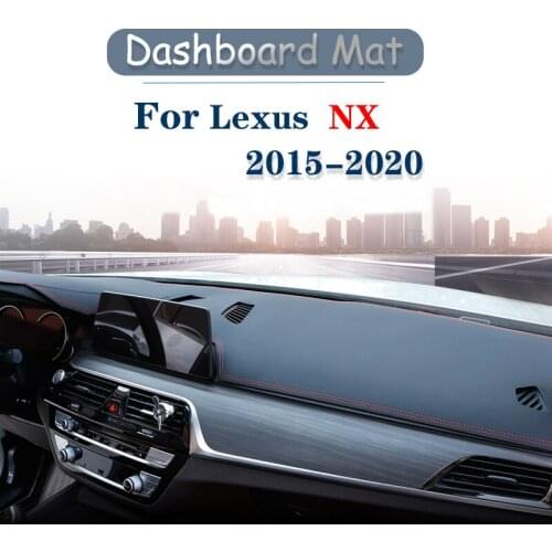 For Lexus NX NX200t NX300h NX200 NX300 2015-2020 Anti-Slip Mat Dashboard Cover Sunshade Dashmat Car Accessories