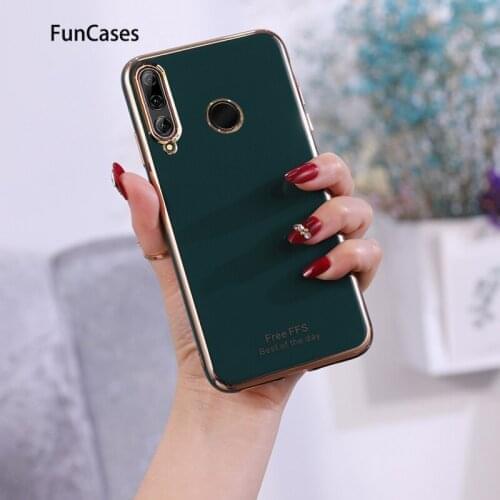 Luxury Soft Silicone Shell For Huawei Enjoy 9S Silicone Cases Covers sFor Huawei Honor 10i 20i 20 Lite P Smart Plus 2019 Telofon